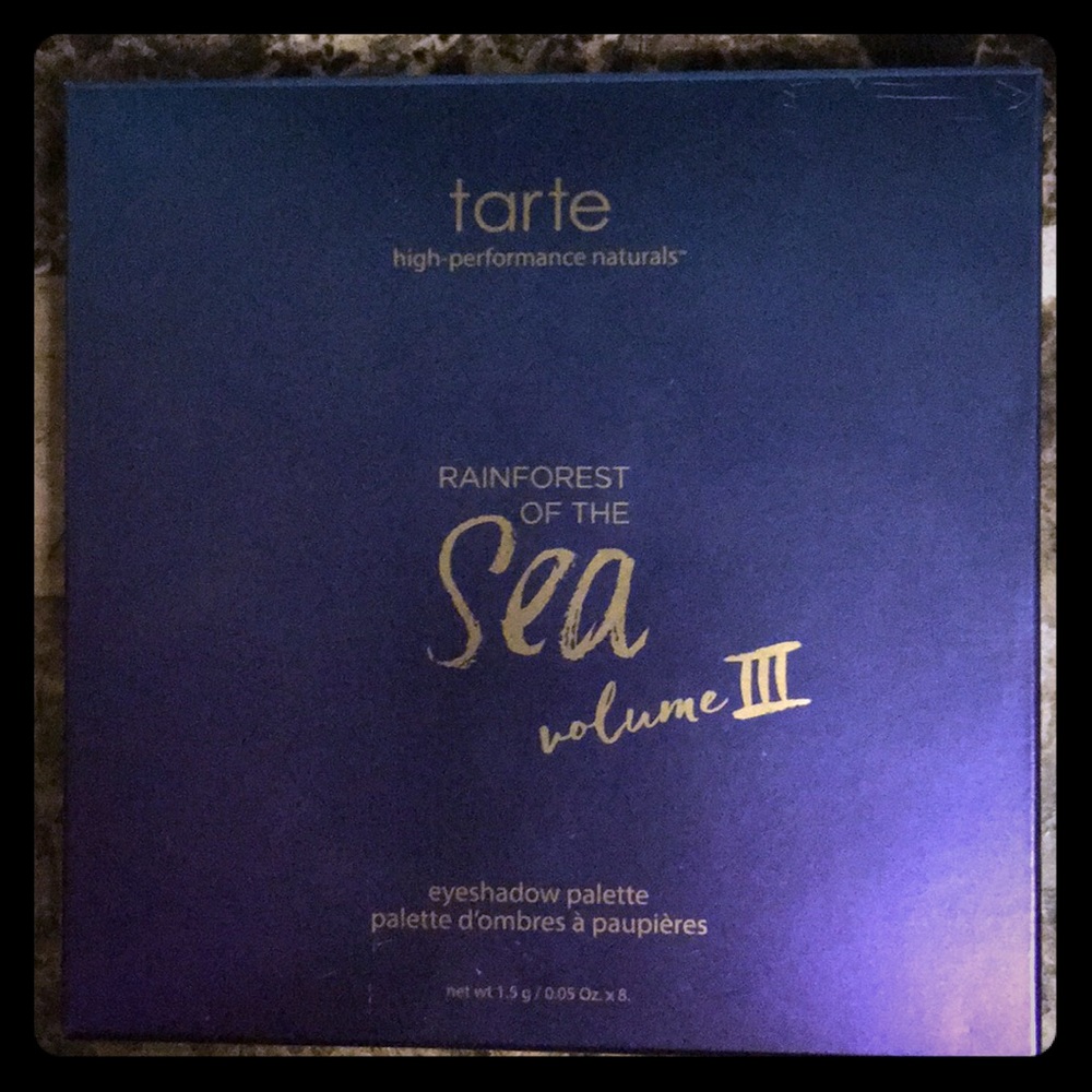 TARTE eyeshadow palette